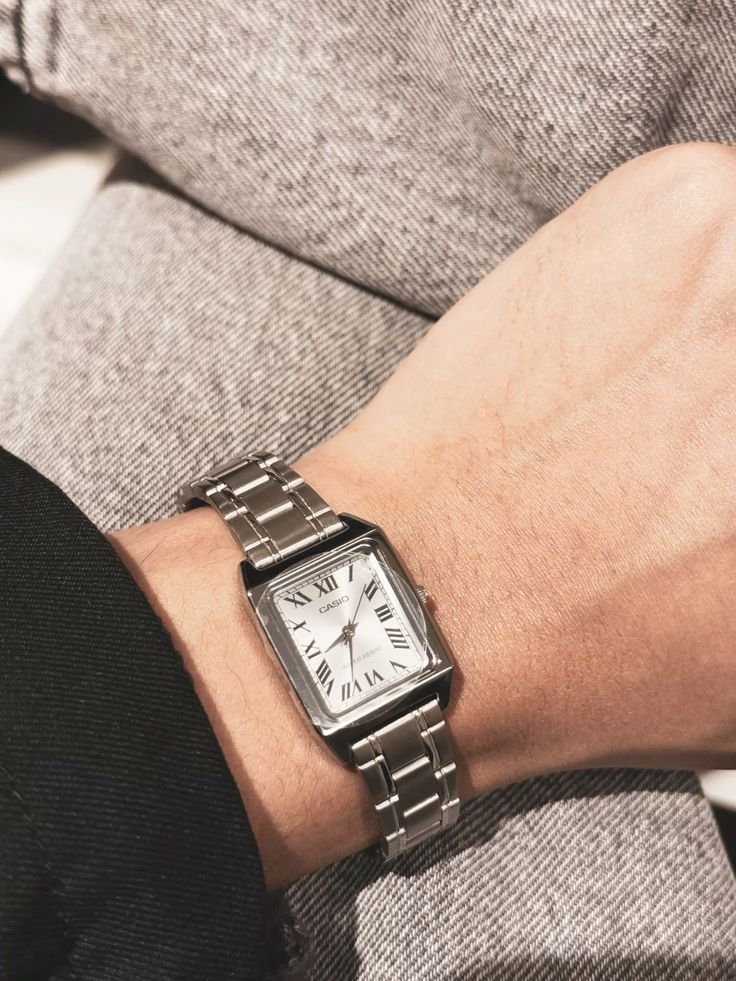 Casio Elegant Silver Women Watch