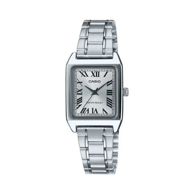 Casio Elegant Silver Women Watch