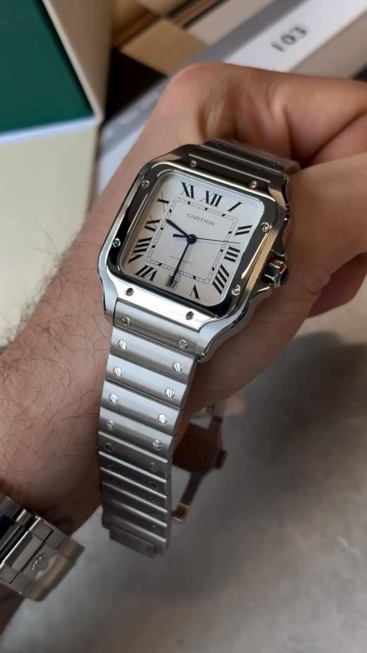 Cartier Classic Silver Watch