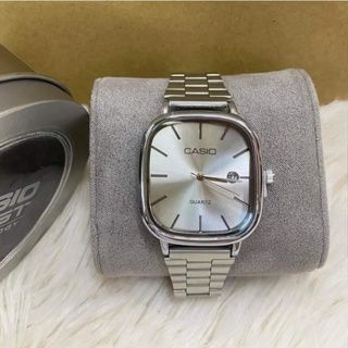 Casio Vintage Silver-Classic Minimalist Design