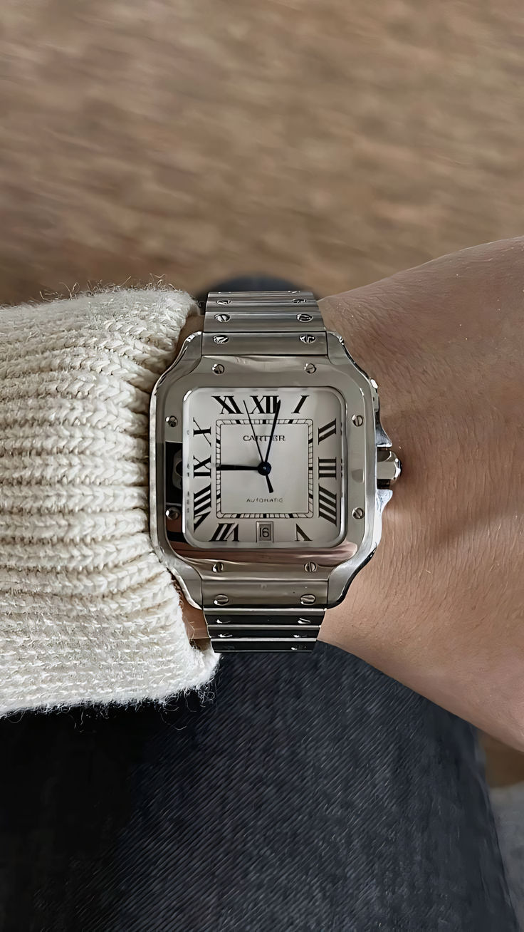 Cartier Classic Silver Watch