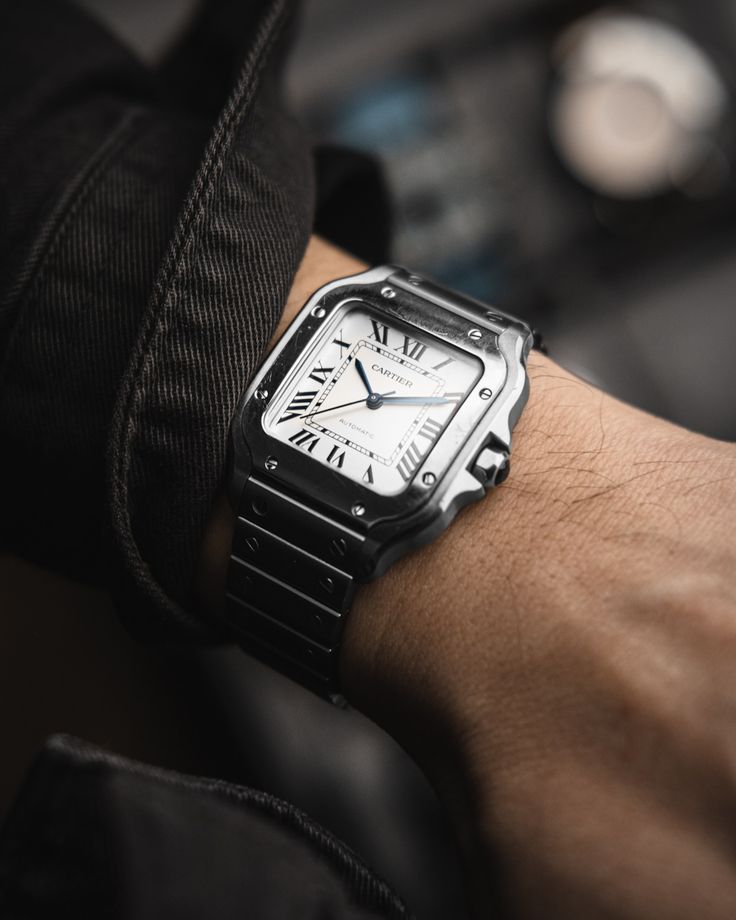 Cartier Classic Silver Watch