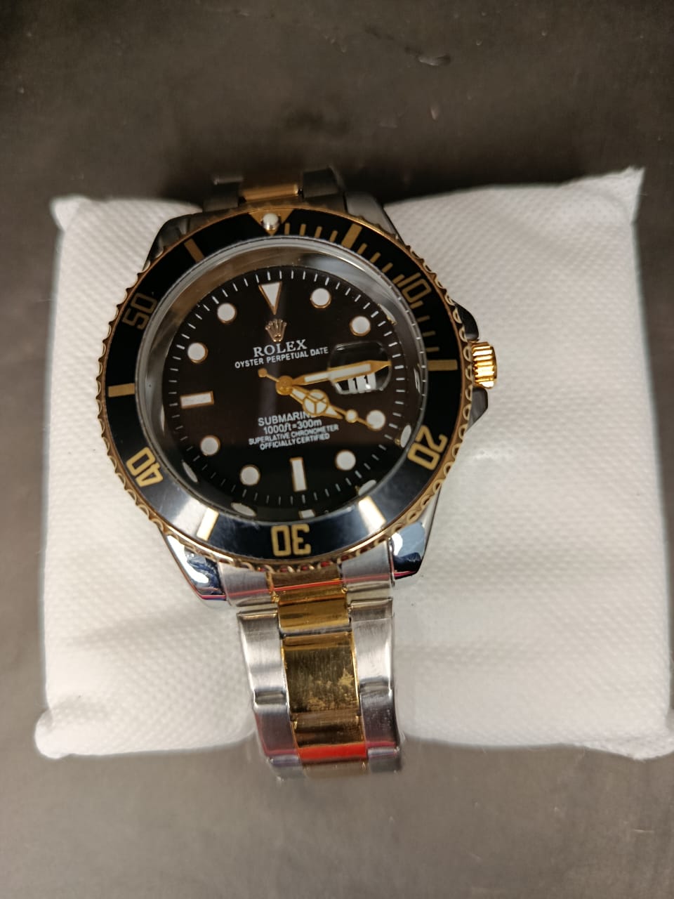Rolex Submariner Two Tone.