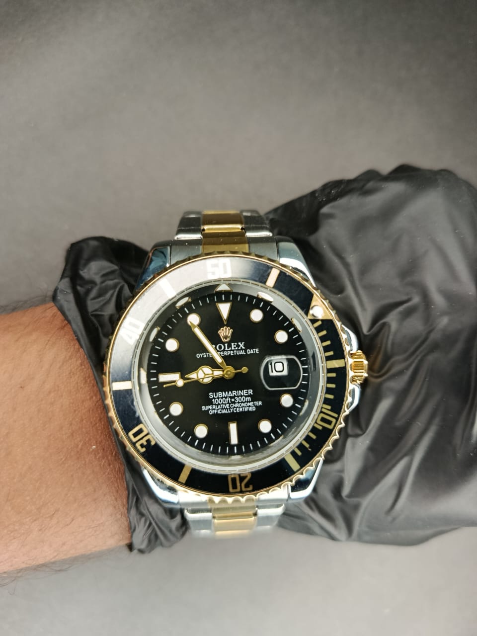 Rolex Submariner Two Tone.