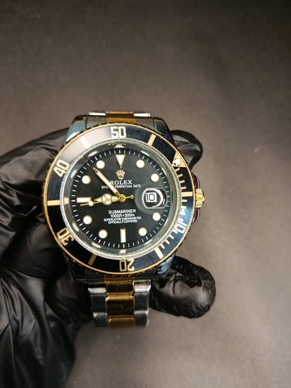 Rolex Submariner Two Tone.