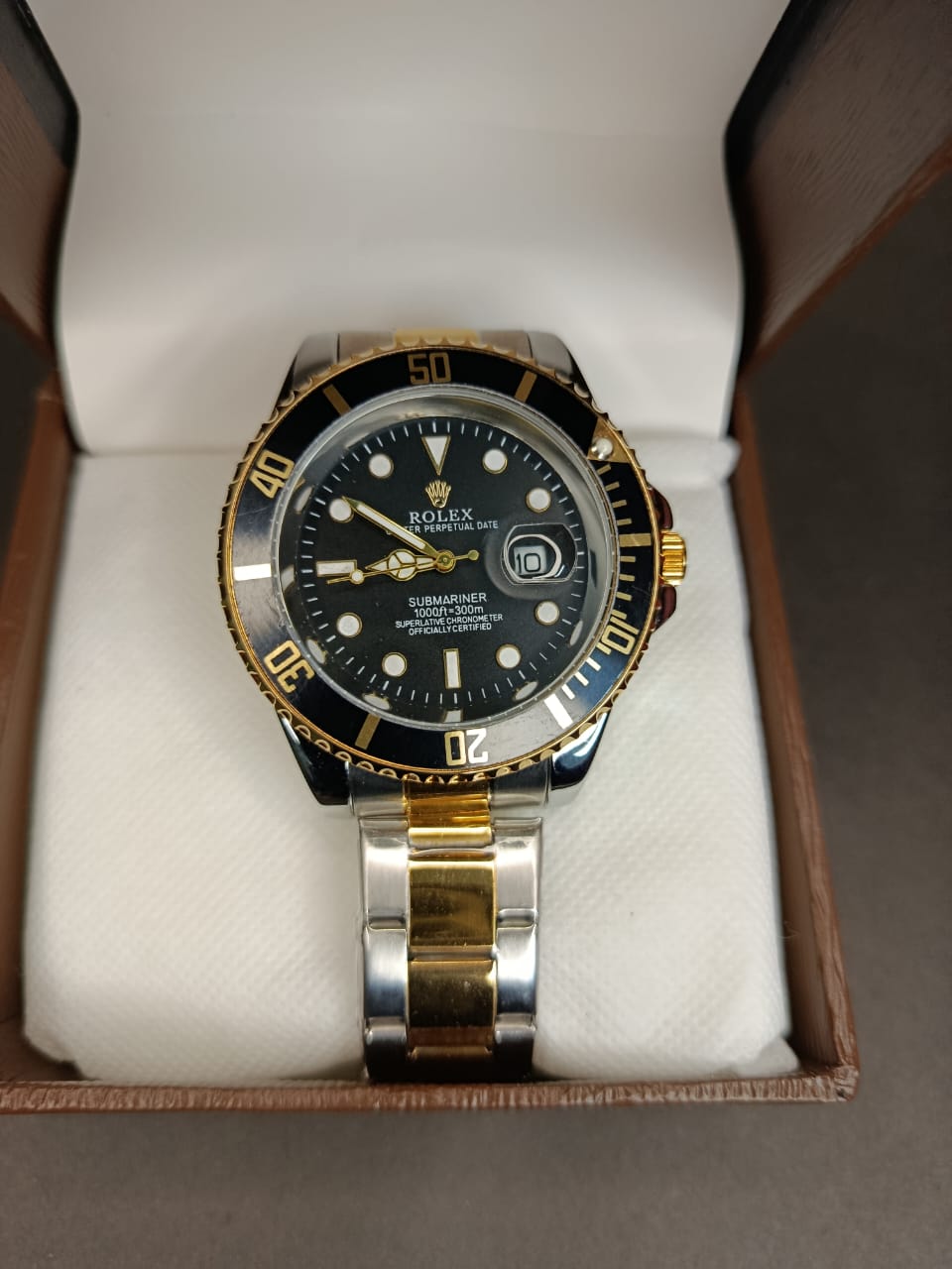 Rolex Submariner Two Tone.