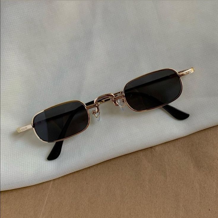 Glasses Golden Vintage