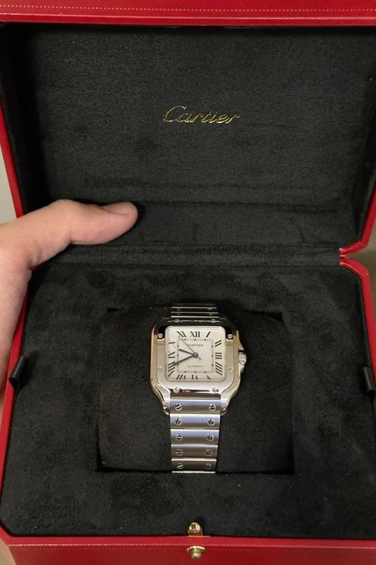 Cartier Classic Silver Watch